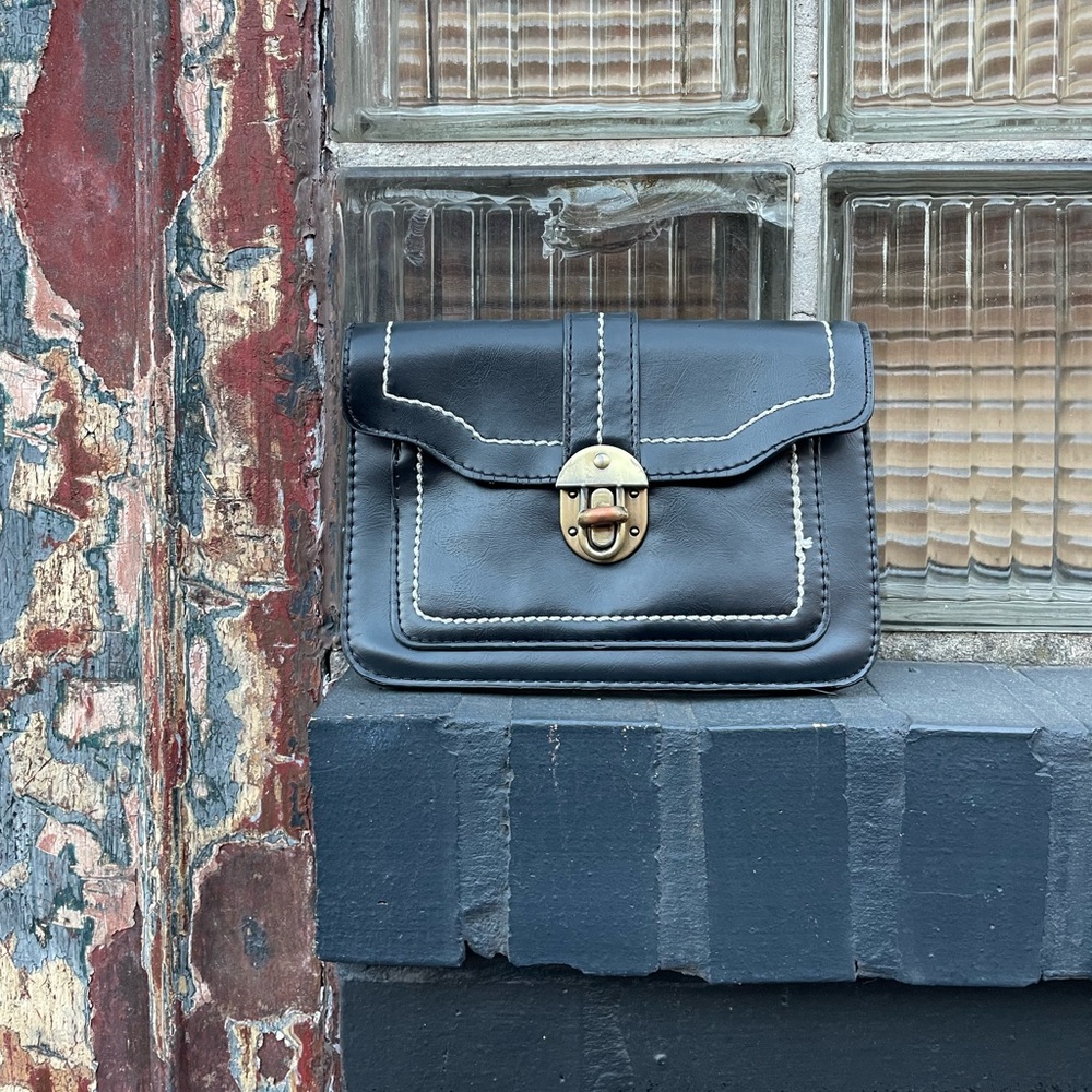Vintage Leather clutch